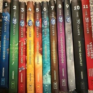 The 39 Clues Book Series Collection books 1-11 Hardback